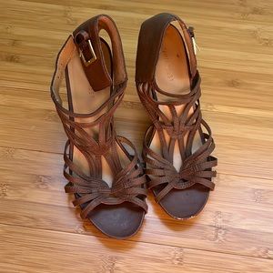 Nine West strappy heels!